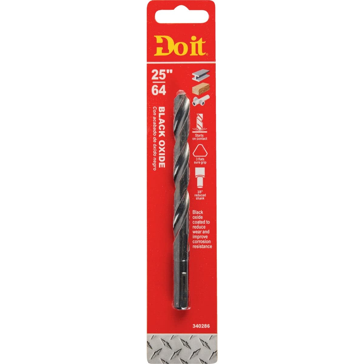 Do it Best Split Point Drill Bit Set - High-Speed Steel HSS for Metal, Wood & Plastic - Perfect for DIY Projects, Home Repairs & Professional Use