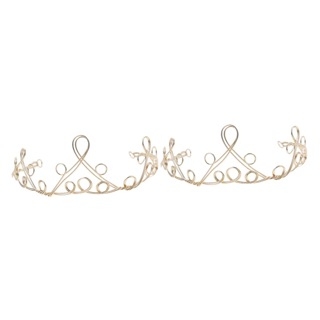 Beaupretty 2-Piece Rhinestone Wedding Tiara Set - Bride Crystal Headband & Comb for Bridal Hair Accessories, Pageant Crowns, Princess Hair Care - Perfect for Weddings, Prom, Bridal Showers & Special Occasions