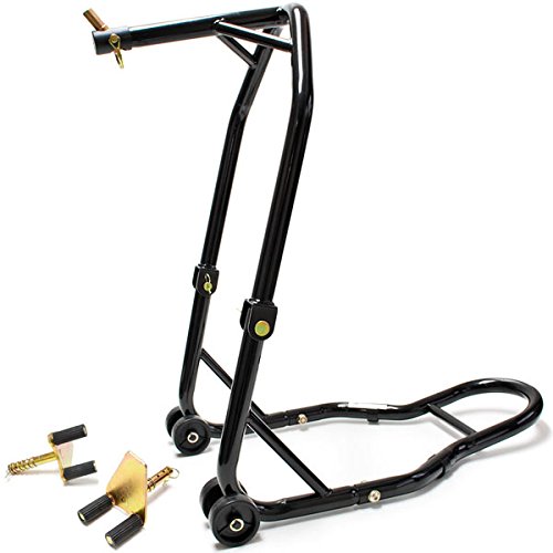 Venom Motorcycle Triple Tree Headlift Wheel Lift Stand - Compatible with Ducati Monster (to 2002) | Heavy-Duty Bike Repair Stand for Maintenance & Storage