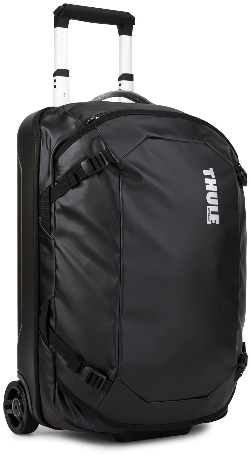 Thule Chasm 40L Wheeled Duffel Bag - Black | Carry-On Luggage for Travel, Gym & Outdoor Adventures | Durable & Spacious Duffel with Wheels