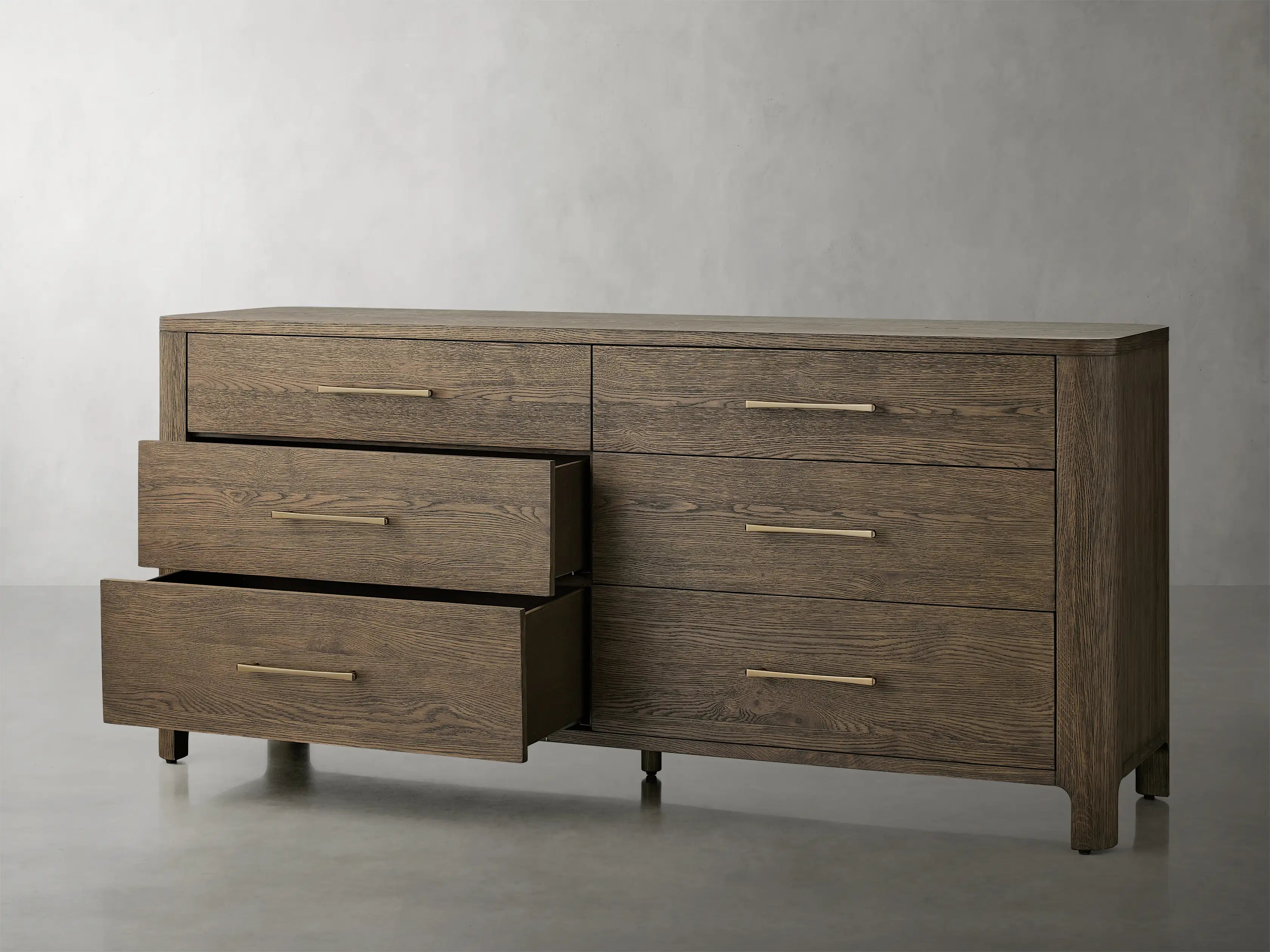 Callie 6-Drawer Dresser - Modern Wooden Chest of Drawers for Bedroom Storage & Organization | Perfect for Clothes, Accessories, and Home Decor