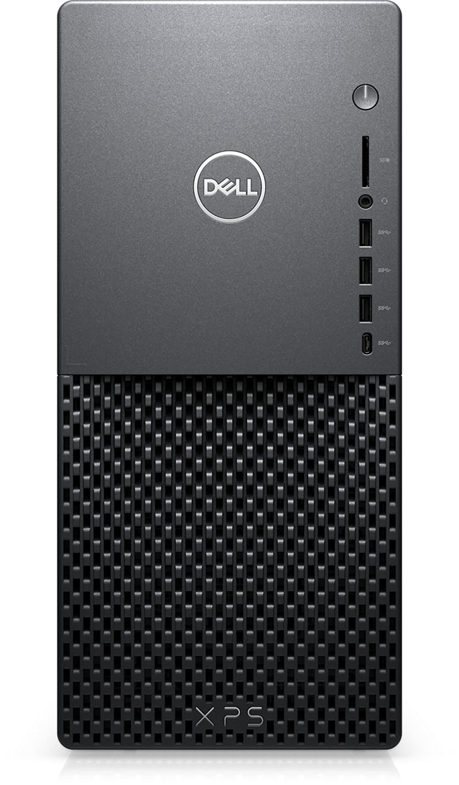 Dell XPS 8940 Gaming Desktop PC - Intel Core i7-11700 Processor (8 Cores up to 4.9GHz), 16GB RAM, 1TB SSD, NVIDIA GeForce RTX 3060 Ti 8GB GDDR6, Windows 10 Pro (Renewed) - Perfect for Gaming, Video Editing & Home Office Work