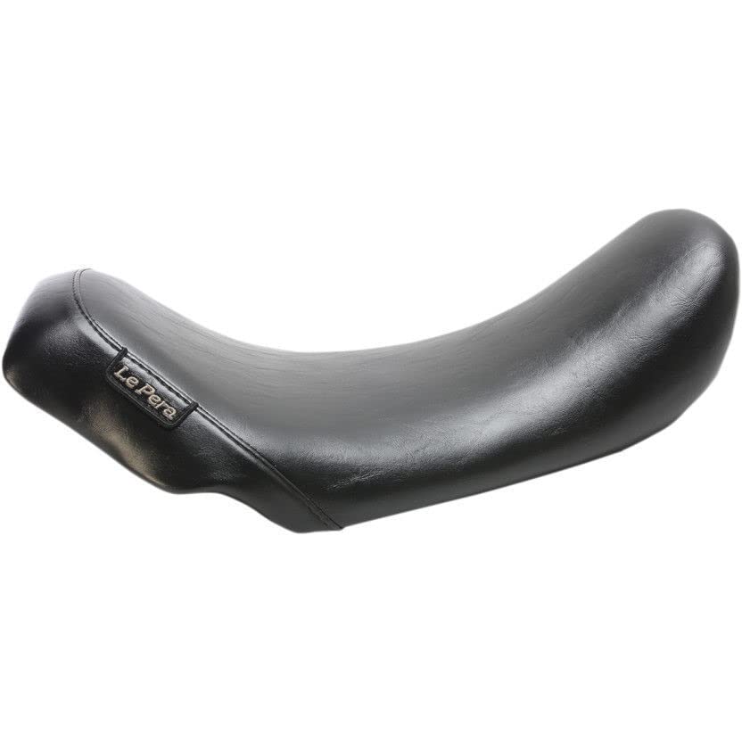 RPM Le Pera LGK-001 Smooth Vinyl with Gel Bare Bones Motorcycle Seat - Compatible with Harley Dyna 2006-2016 Models | Comfort Upgrade for Long Rides & Cruising