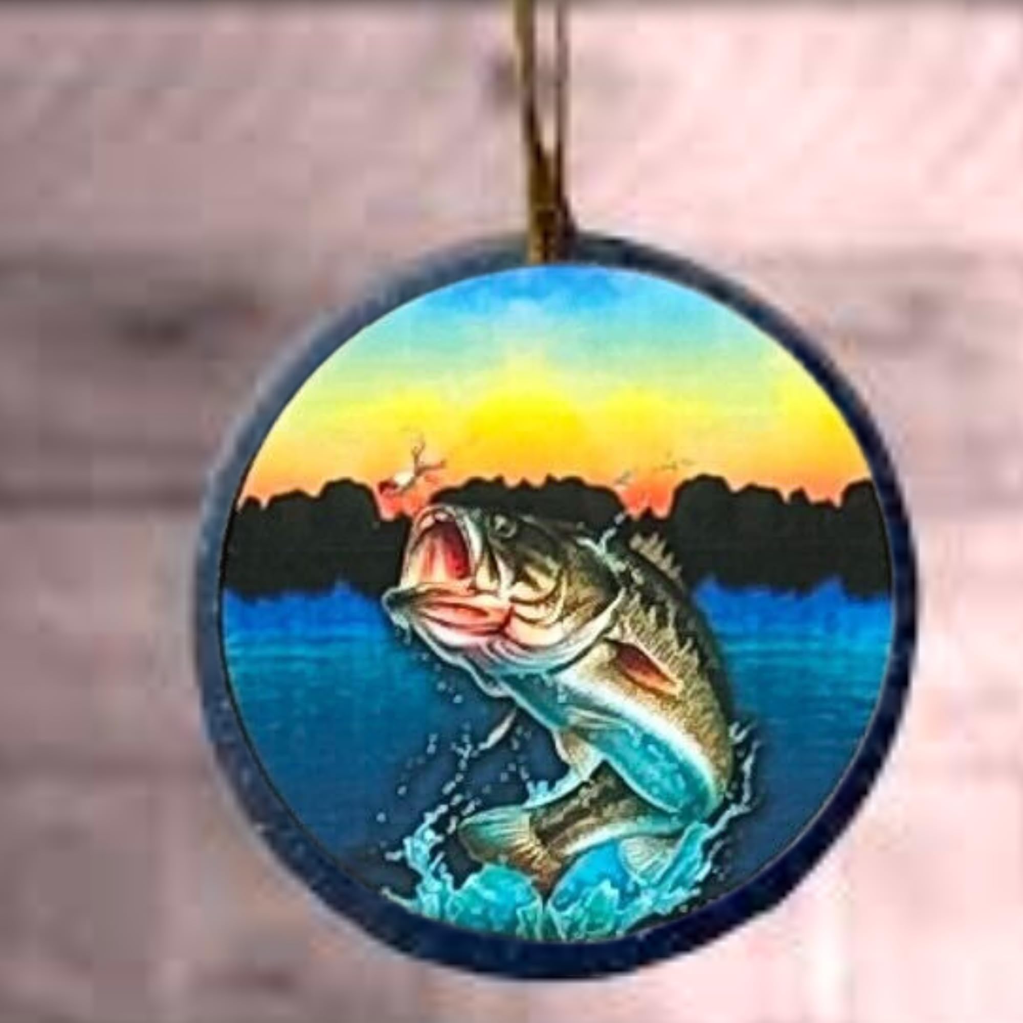 Lashicorn Manly Freshie Cardstock Cutout Rounds 3 Inch - 12 Pack Mixed Scented Aroma Beads for Car Air Fresheners | Perfect for Hunting, Fishing, Beer & Whiskey Lovers, Dad Gifts & Vehicle Decor