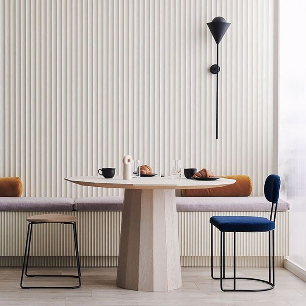 WOODFLEX White Primed Flexible Wave 30 - 2700mm x 600mm Waterproof MDF Wall Panel for Bathroom, Kitchen & Home Decoration