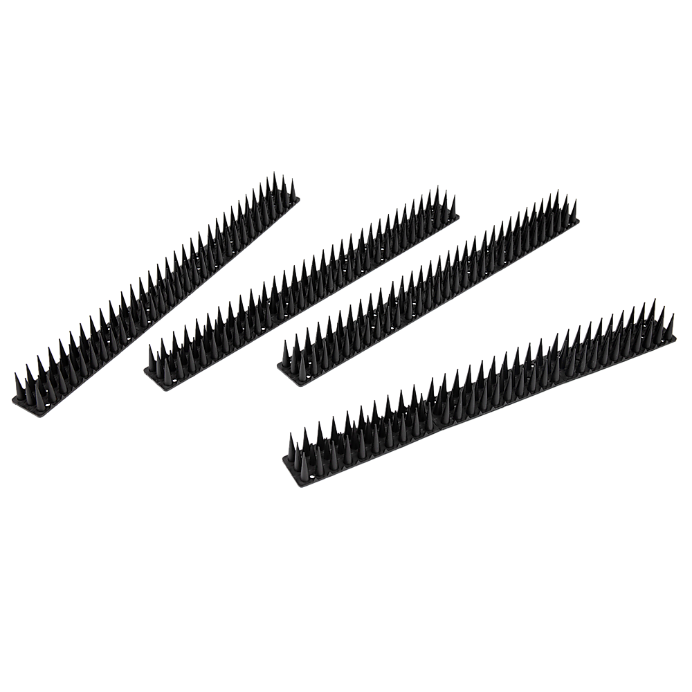 12 Pack Bird Spikes - Stainless Steel Anti-Pest Spikes for Birds, Cats, Possums & Rodents - Durable Outdoor Pest Deterrent for Roofs, Fences & Walls | Perfect for Home, Garden & Commercial Use
