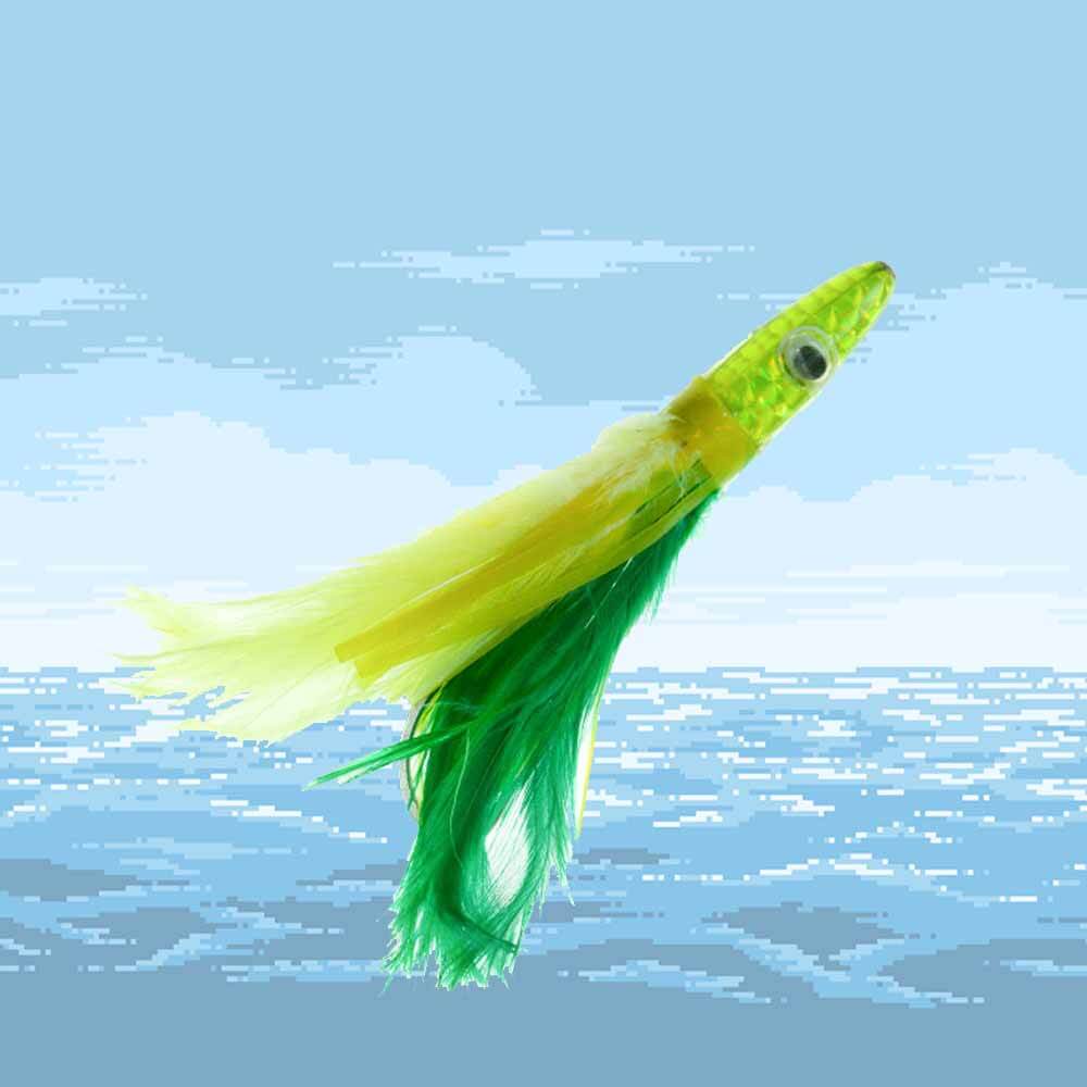 BOONE Tuna Treat Rigged 7/0 Saltwater Fishing Lure - Premium Offshore Trolling Bait for Big Game Fish Like Tuna, Marlin & Swordfish | Perfect for Deep Sea Fishing & Tournament Anglers