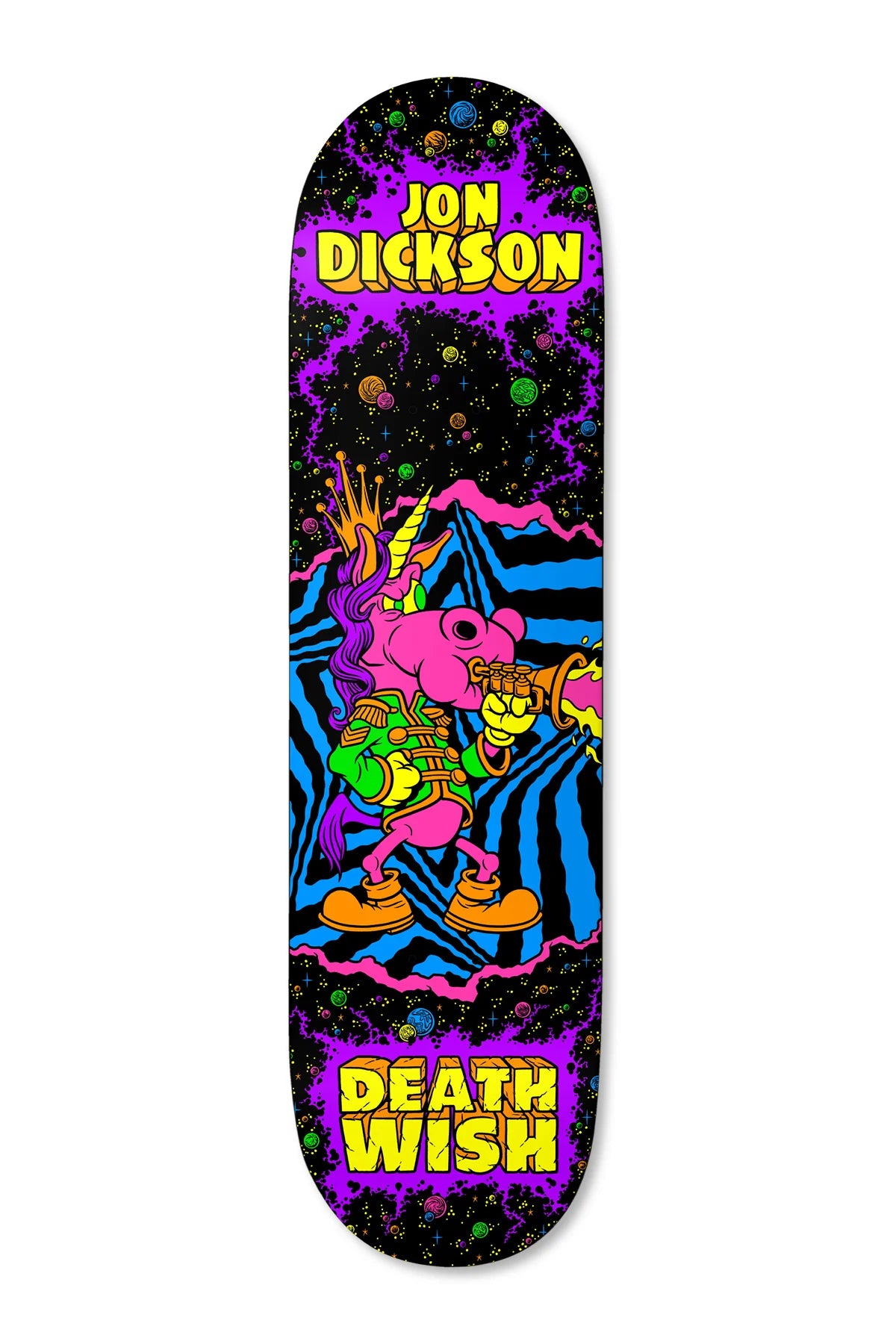 Deathwish Dickson Lords of the Underworld Skateboard Deck (8.38