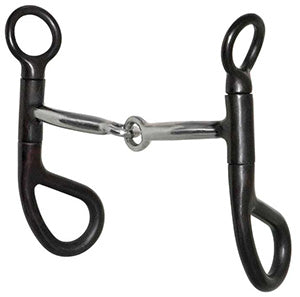 Premium Argentine Pony Bit - Genuine Leather Horse Riding Equipment for Western & English Equestrian Sports | Perfect for Training, Shows & Trail Riding