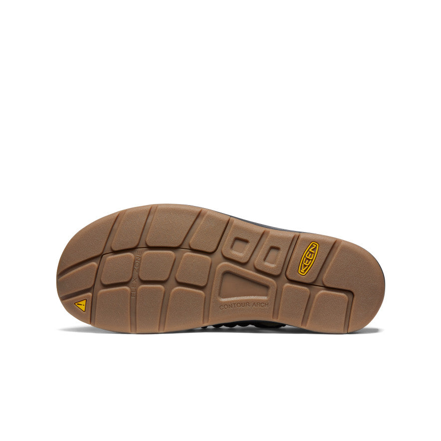 UNEEK Men's Sneakers - Black/Plaza Taupe Color | Lightweight Breathable Walking Shoes for Men | Perfect for Gym, Running & Casual Wear
