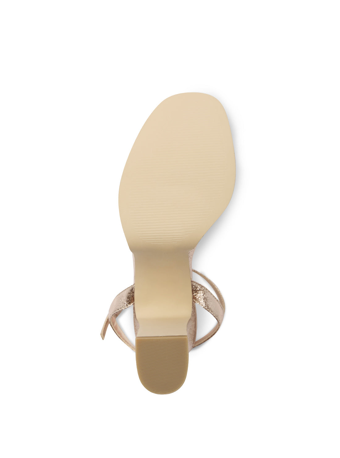 Gold Sherrill Platform Sandal Heels - Women's High Heel Sandals for Summer, Wedge Sandals for Party, Beach & Evening Wear