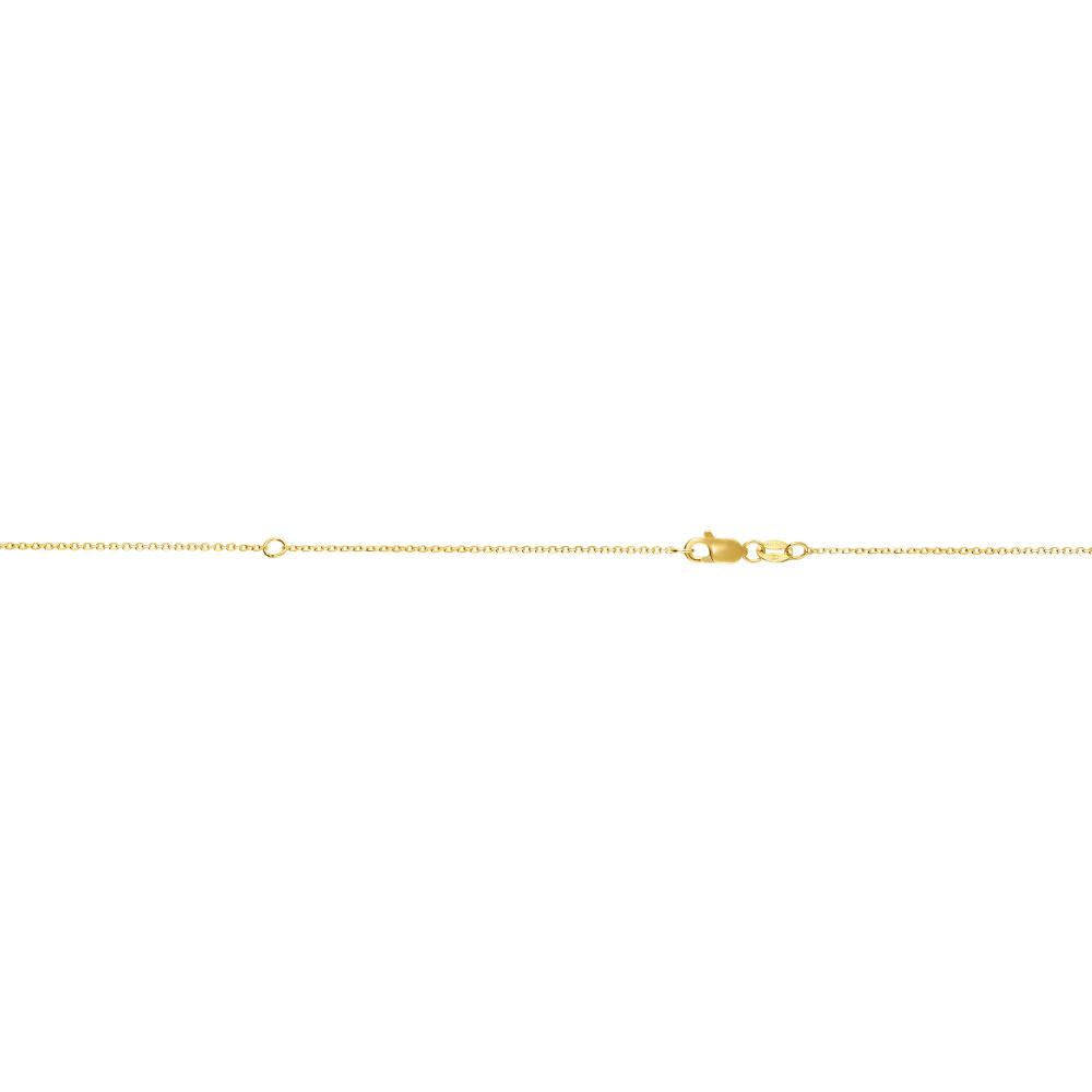 14K Gold 0.87mm Extendable Chain Necklace - Dainty Adjustable Jewelry for Layering, Gift Giving & Everyday Wear