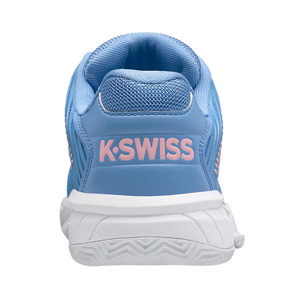 K Swiss Hypercourt Express 2 Women's Clay Court Tennis Shoes - Lightweight & Durable for Optimal Performance | Blue & Pink Colorway | Perfect for Competitive Matches & Casual Court Play