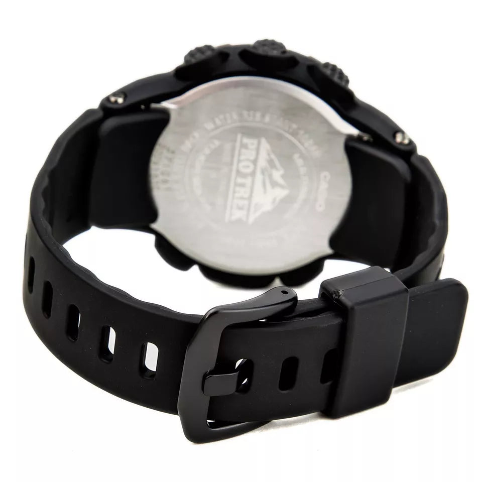 Casio PRW3000 Pro Trek Solar-Powered Digital Watch with Altimeter, Barometer, Compass - Perfect for Hiking, Camping & Outdoor Adventures