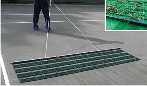Har-Tru Aussie Clean Sweep 4' Court Maintenance Tool – Premium Bocce Balls for Clay & Har-Tru Tennis Courts – Perfect for Court Cleaning & Surface Care
