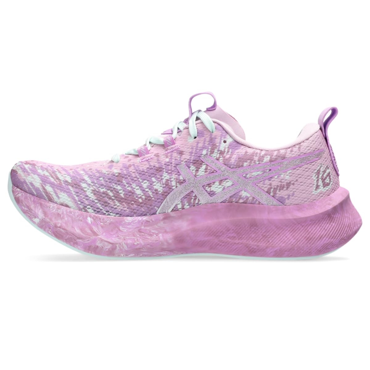 ASICS Women's Noosa TRI 16 Running Shoes - Lightweight & Breathable for Triathlon, Road Running & Training - Size 8 - Light UBE/Lavender Glow - Perfect for Sprinting, Jogging & Gym Workouts