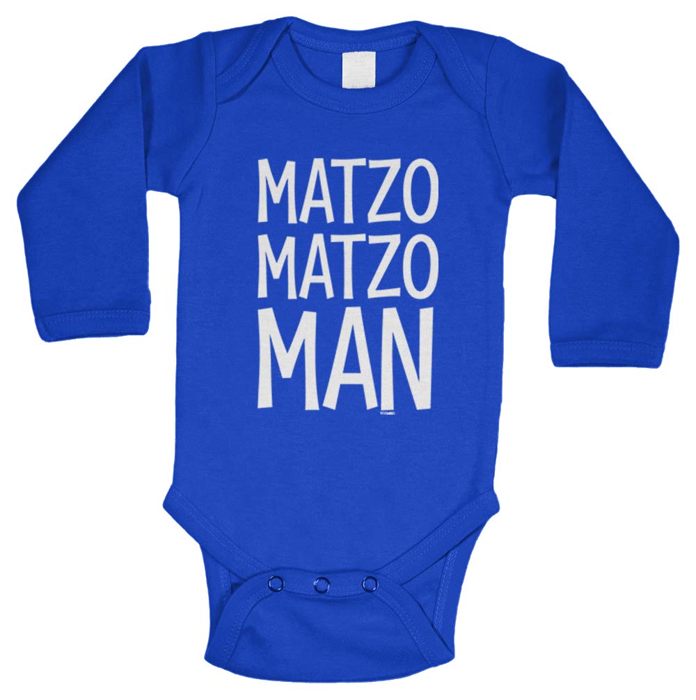 Tcombo Matzo Matzo Man - Jewish Judaism Bodysuit for Babies & Toddlers | Kosher Holiday Outfit for Purim, Hanukkah & Passover Celebrations
