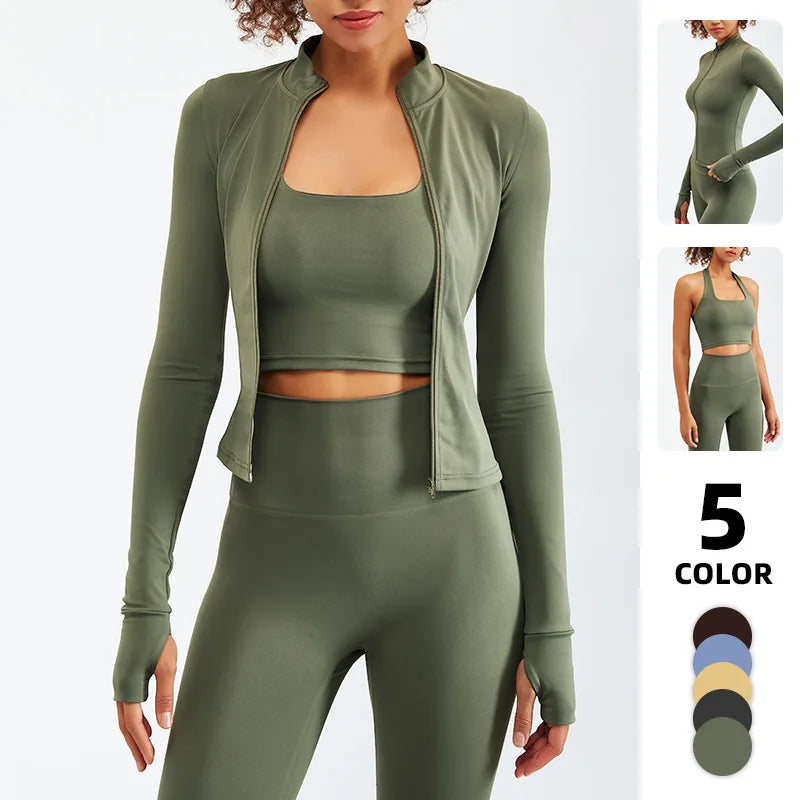 2/3PCS Women's Sport Yoga Set - Soft, Breathable High Waist Gym Outfit - Workout Clothes & Tracksuit for Yoga, Pilates, Running & Fitness Training
