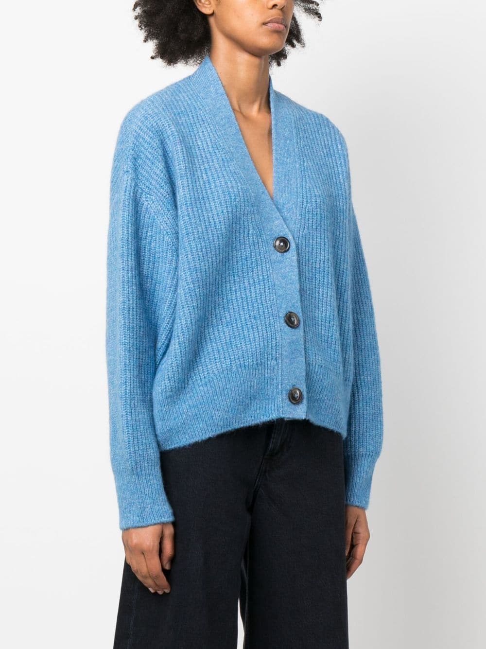 Blue Closed Sweaters for Women - Cozy Winter Knitwear for Casual Outfits & Layering