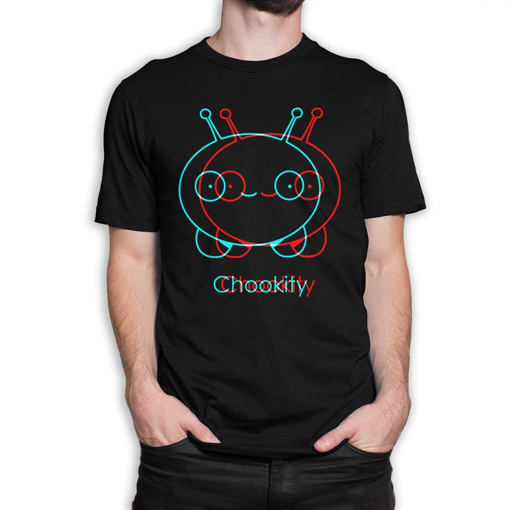 Final Space Chookity Optical Illusion T-Shirt | Cool Sci-Fi Graphic Tee for Men & Women | Perfect for Cosplay, Comic Con & Anime Fans