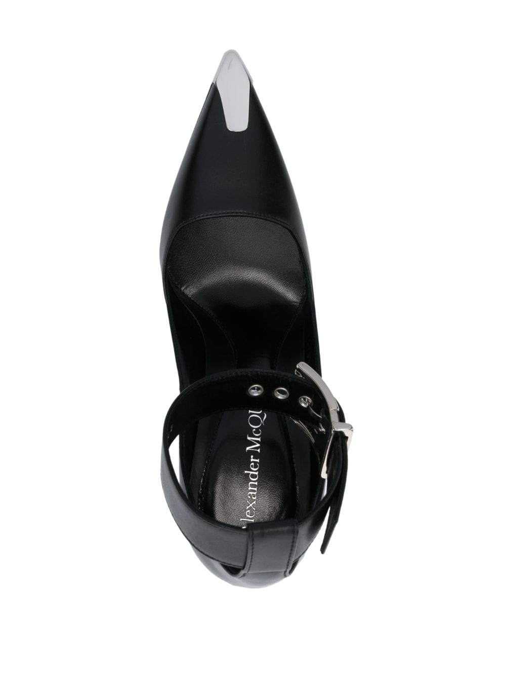 Alexander McQueen Black Heels - Stylish High Heel Shoes for Women, Perfect for Parties, Weddings & Evening Events