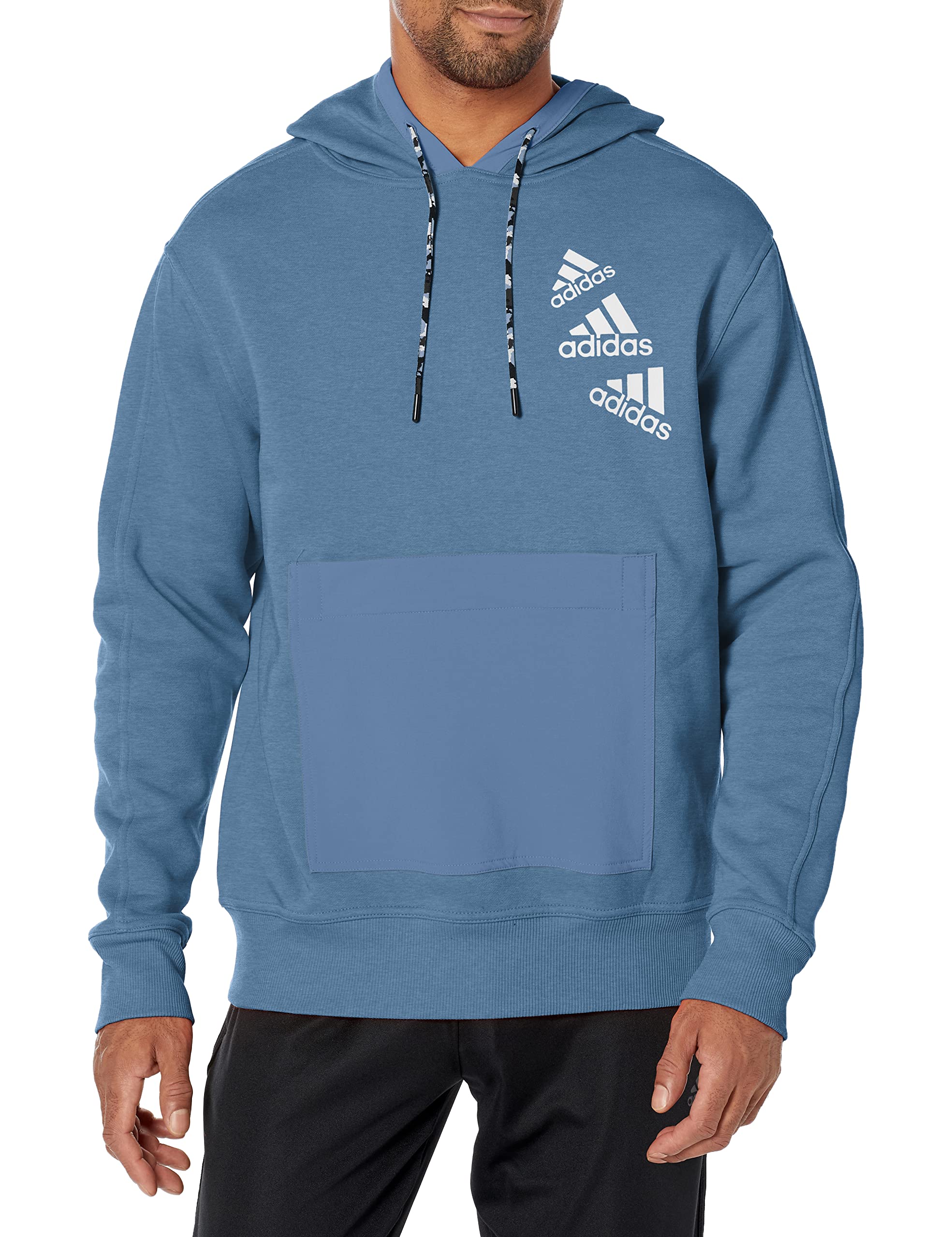 Adidas Women's Essentials Brandlove Hoodie - Soft Fleece Pullover Sweatshirt for Casual Wear, Gym & Lounge | Trendy Streetwear Fashion
