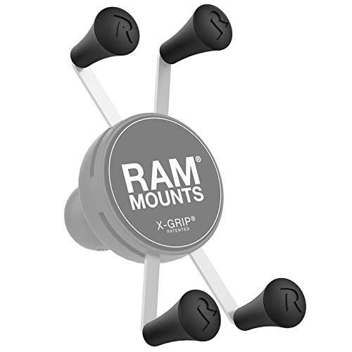 4-Pack RAM X-Grip™ Post Caps - Durable Mounting Solution for ATV, UTV, and Motorcycle Accessories