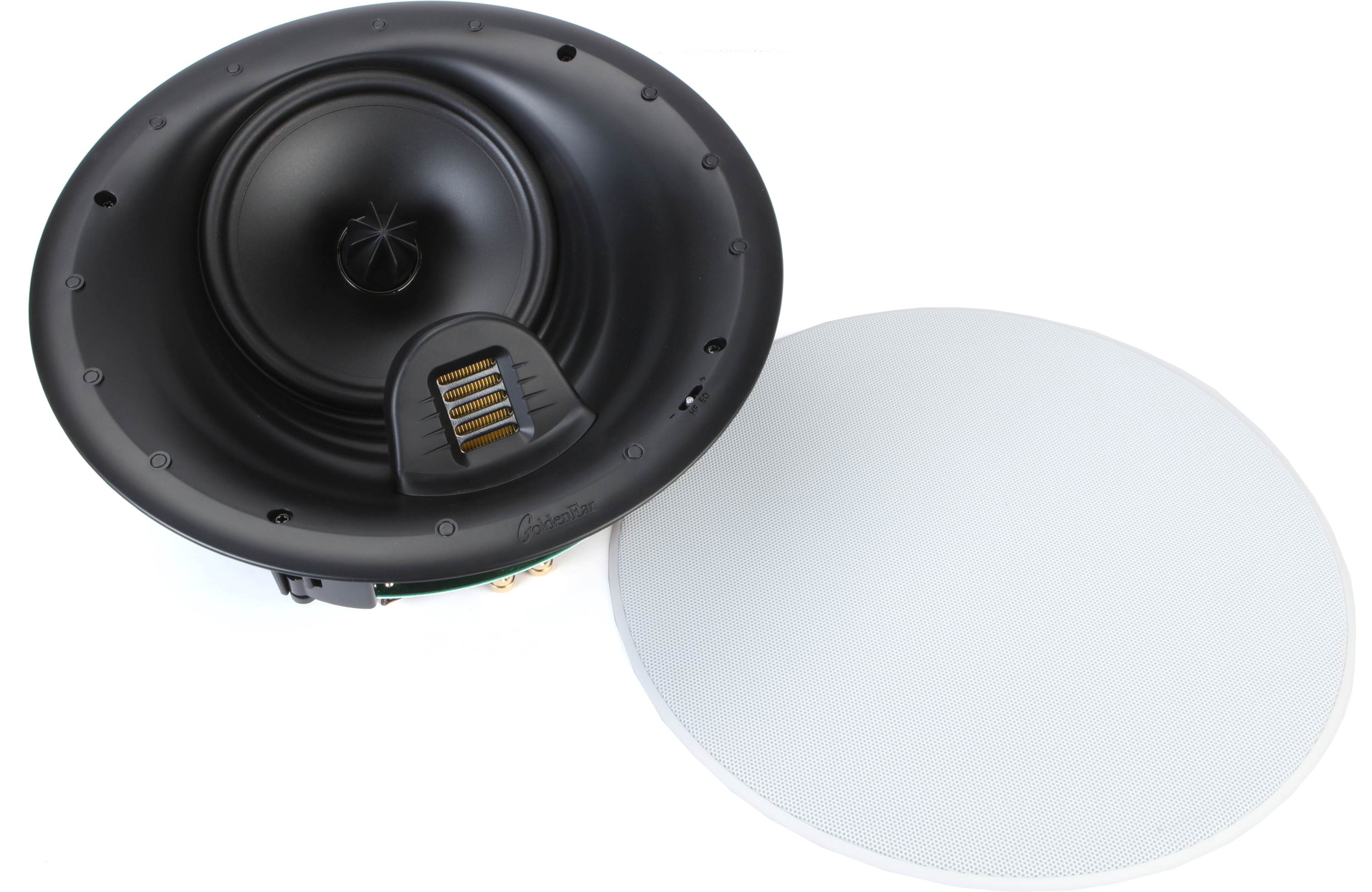 GoldenEar Invisa HTR 8000 In-Ceiling Home Theater Reference Speaker - Premium Sound Quality for Movie Nights & Music Listening (Each)