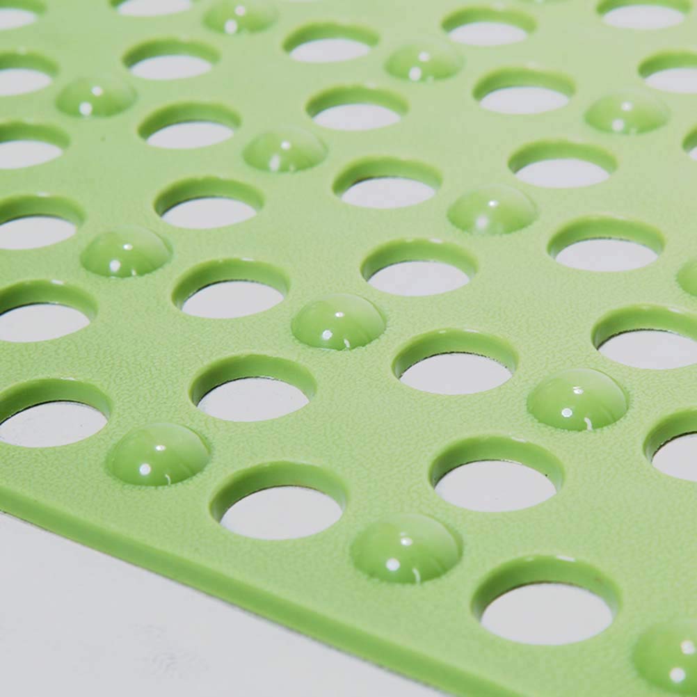 Non-Slip Shower Mat with Drain Holes - Anti-Slip Bathroom Floor Mat with Strong Suction Cups for Bathtub & Shower Stall - Perfect for Bathroom Safety & Comfort