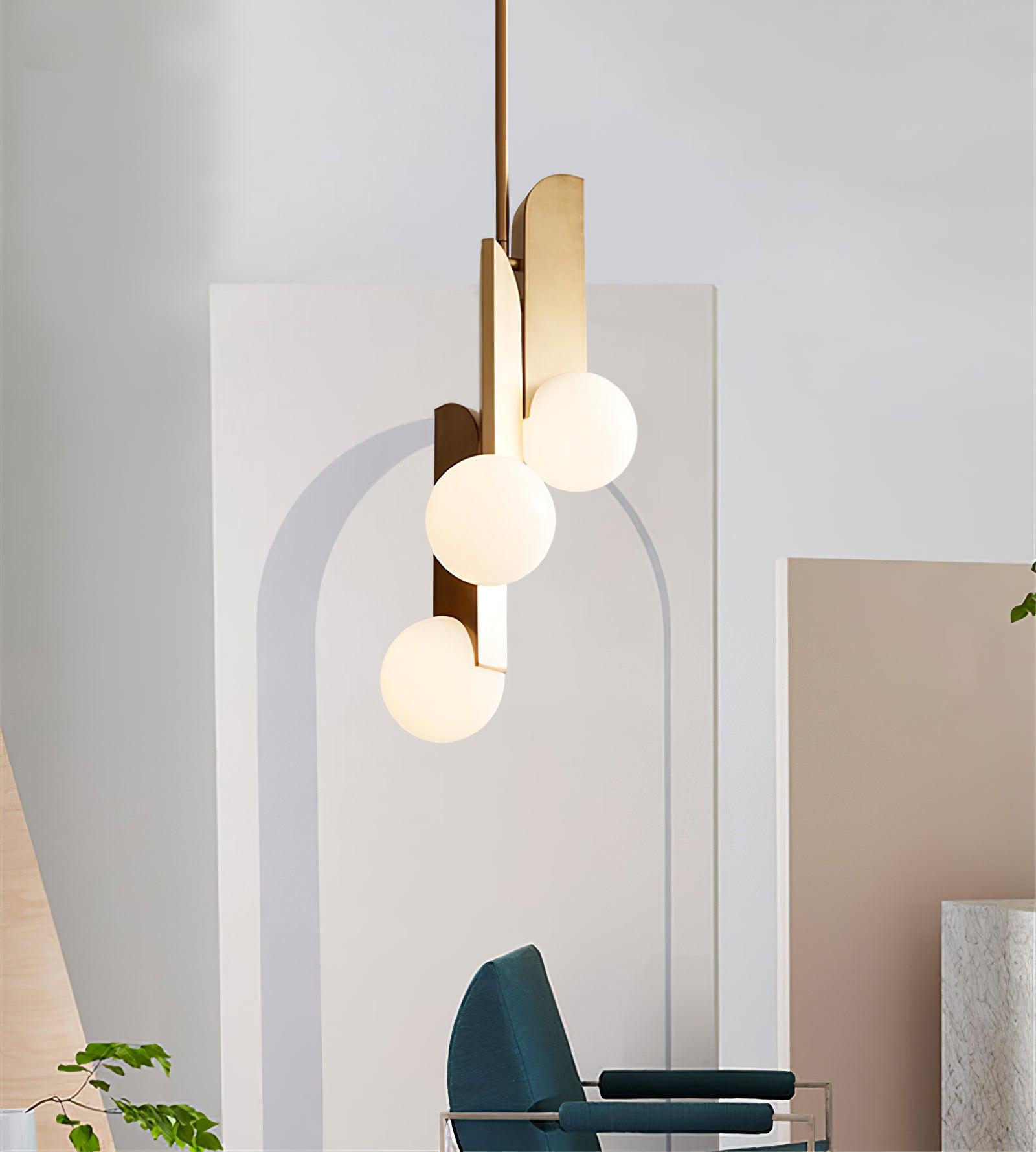 Modern Bower Pendant Lamp - Sleek Hanging Light Fixture for Dining Room, Kitchen Island & Bedroom Decor | Energy Efficient LED Lighting for Home & Office
