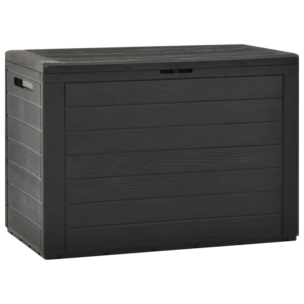 WIFESE 50.2 Gallon Waterproof Outdoor Storage Box - Deck Box for Patio, Pool & Garden - Weatherproof Cushion Storage Container (Anthracite) - Perfect for Storing Outdoor Pillows, Pool Toys & Garden Tools