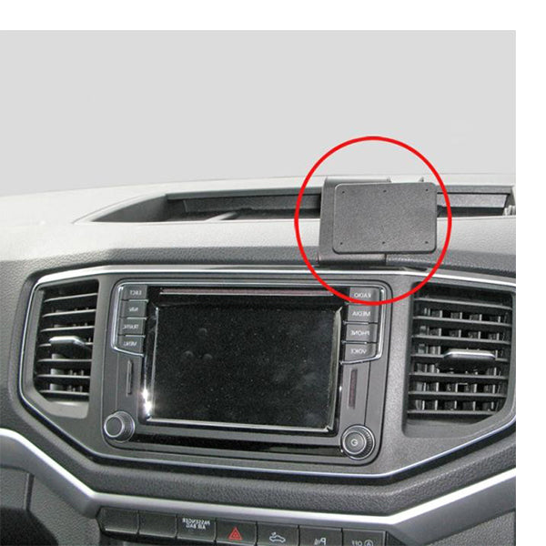 ClicOn No Holes Center Dash Mount for Volkswagen Amarok (2017-2023) - Secure Phone Holder for Hands-Free Navigation & Driving