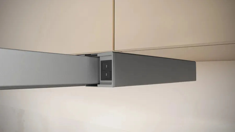 Neff 60cm Slide Out Range Hood N30 D46BR22N1B - Stainless Steel Kitchen Extractor Fan with Powerful Ventilation - Perfect for Modern Kitchens and Open Plan Living Spaces