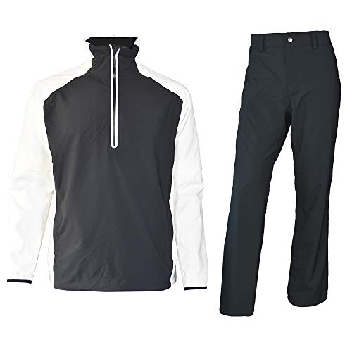 White Half-zip
