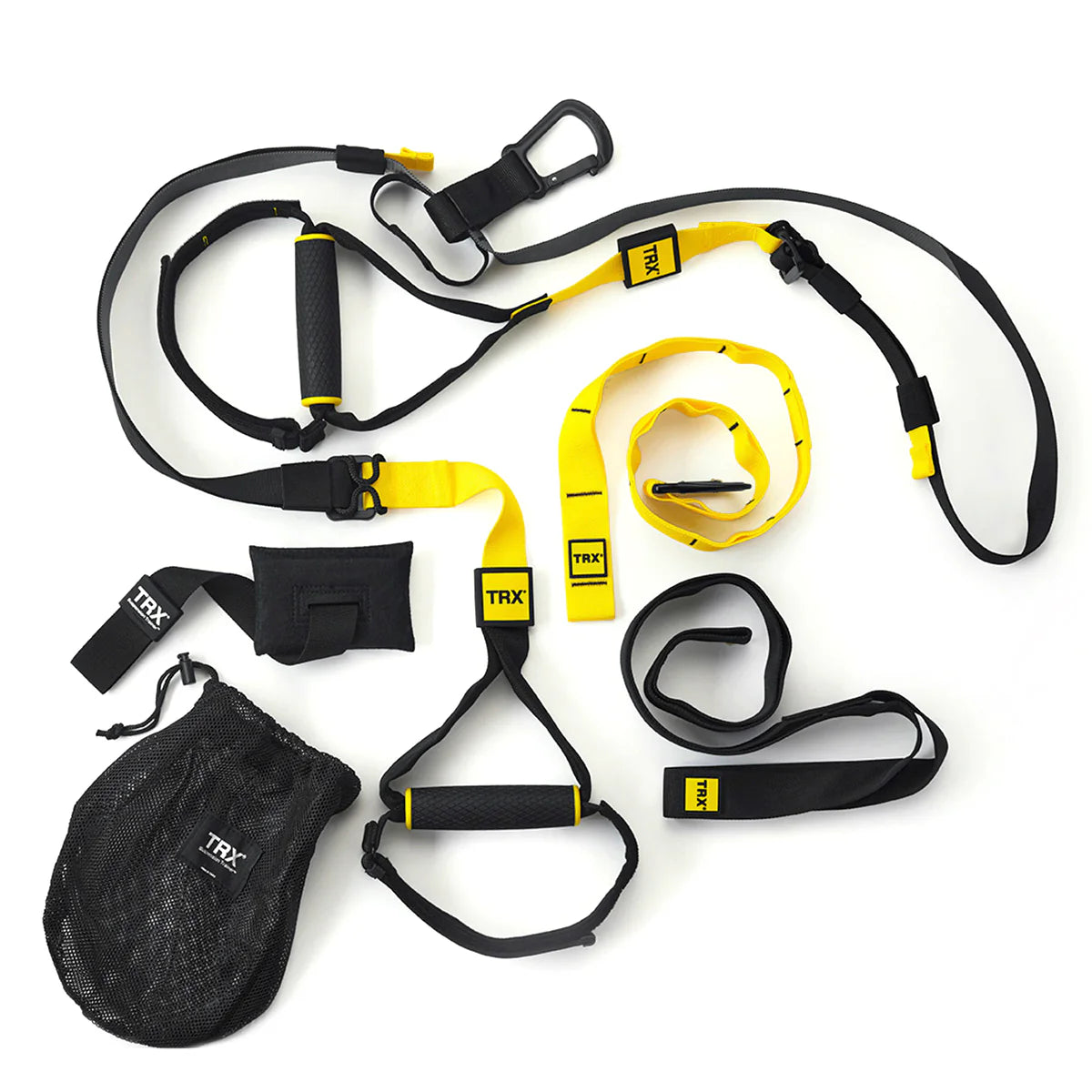 TRX Pro4 Suspension Trainer - Full Body Workout System for Home & Gym - Portable Fitness Equipment for Strength Training, Yoga & CrossFit