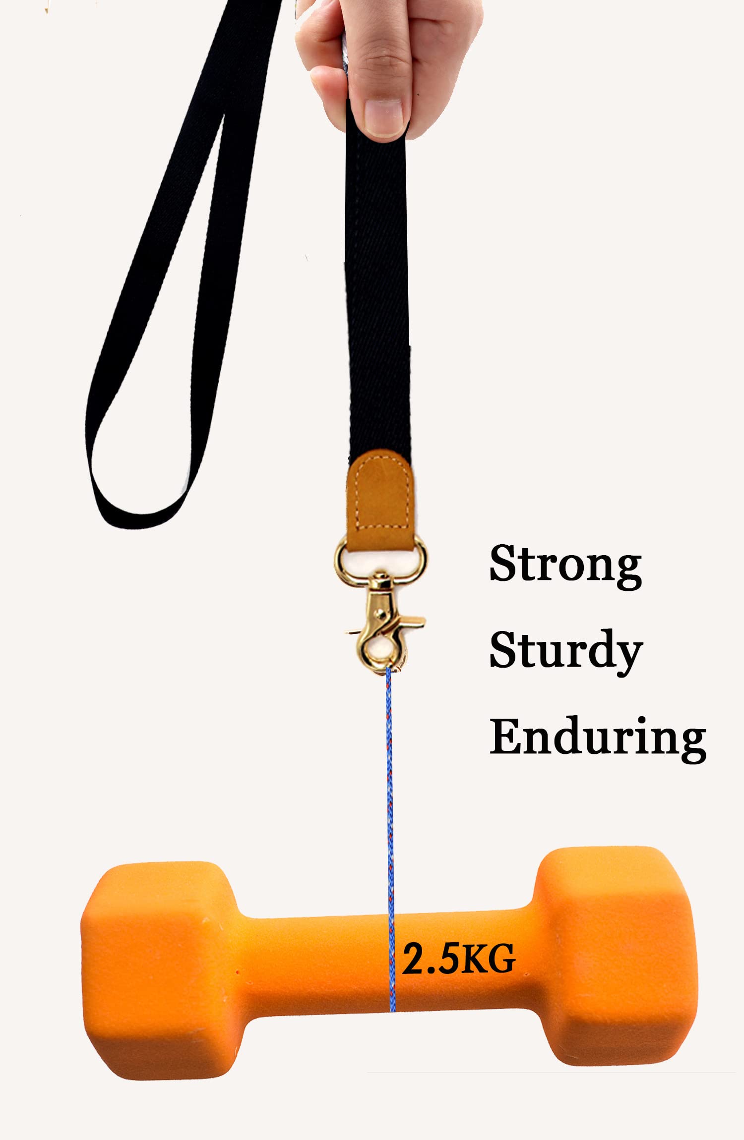 Premium Black Long Neck Lanyard Keychain for Keys, ID Badges & Phone - Durable & Stylish Lanyards for Women & Men - Perfect for Work, School, Events & Travel Accessories