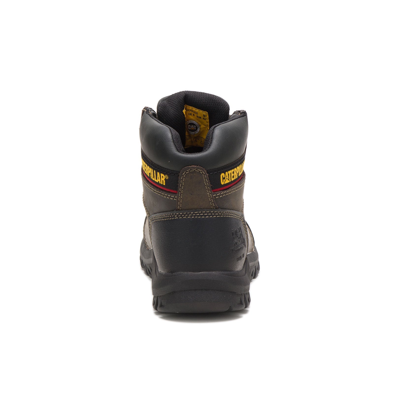 Men's Steel Toe Work Boots - Brown & Black Safety Shoes for Construction & Industrial Work - OSHA Compliant Work Boots for Heavy Duty Jobs
