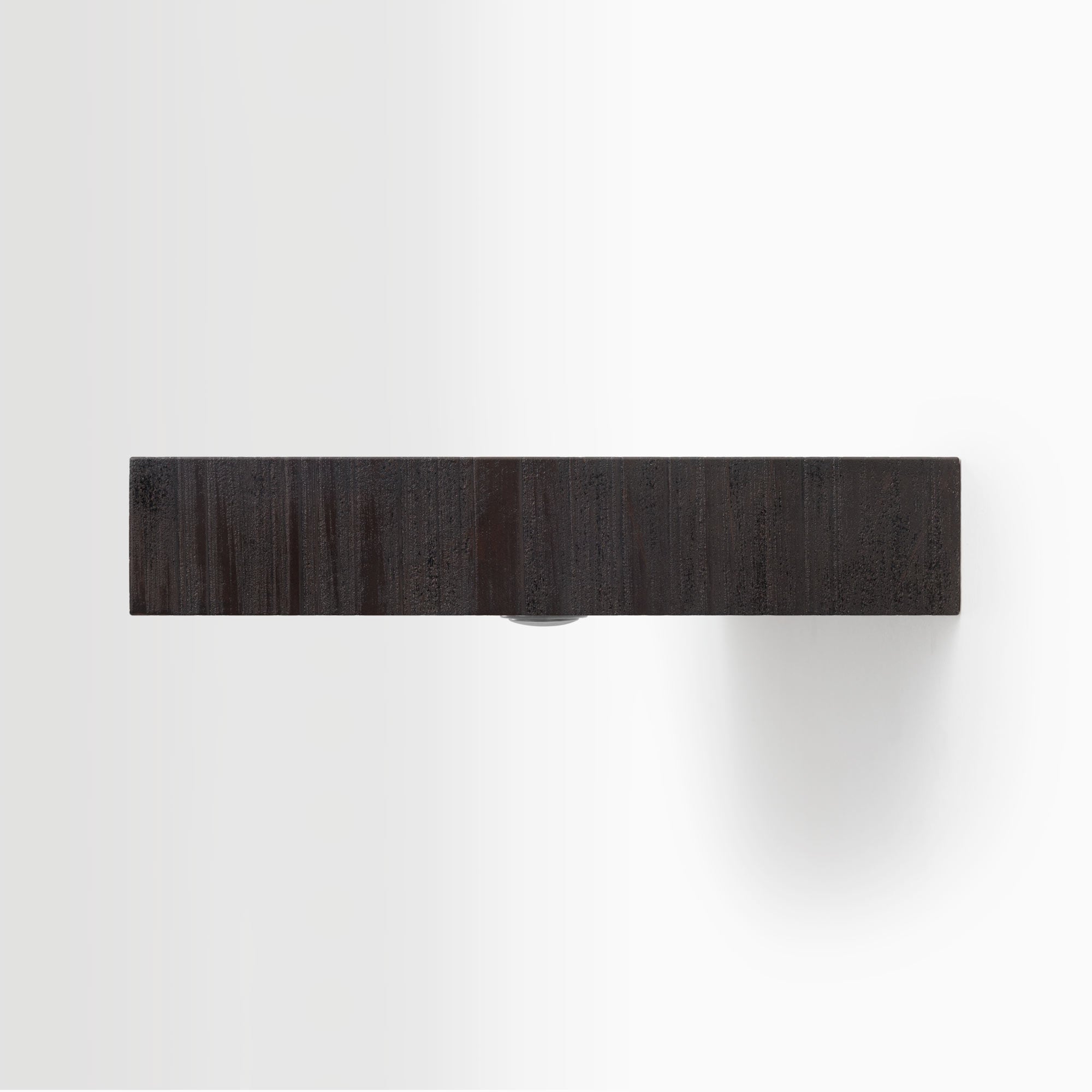 Aksel LED Espresso Rustic Floating Shelf - Modern Wood Wall Shelf with Built-in Lights for Kitchen, Living Room, Bedroom Decor