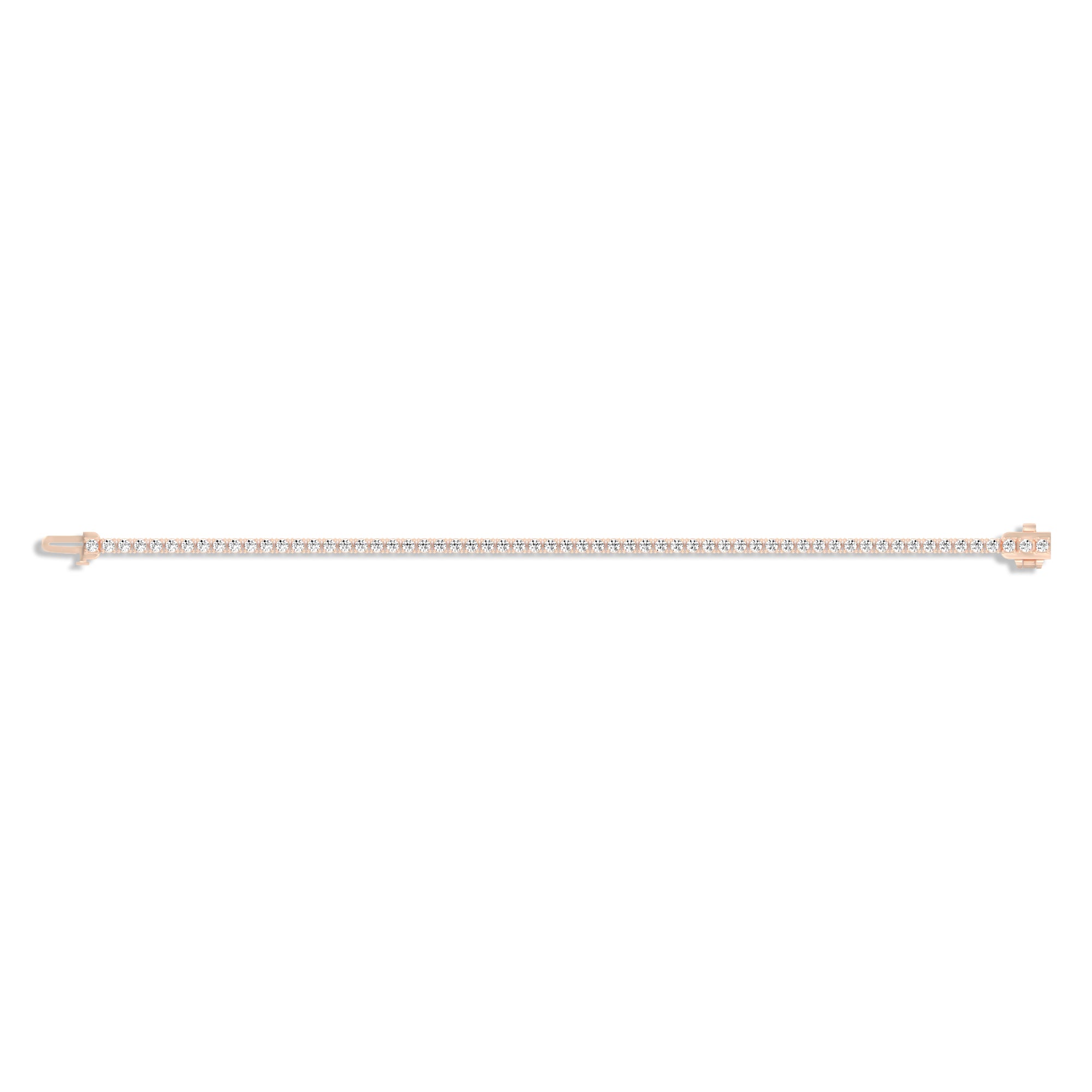 3 Carat Diamond Tennis Bracelet for Women - Elegant & Durable 14K Gold/White Gold/Silver - Perfect for Weddings, Anniversaries & Special Occasions