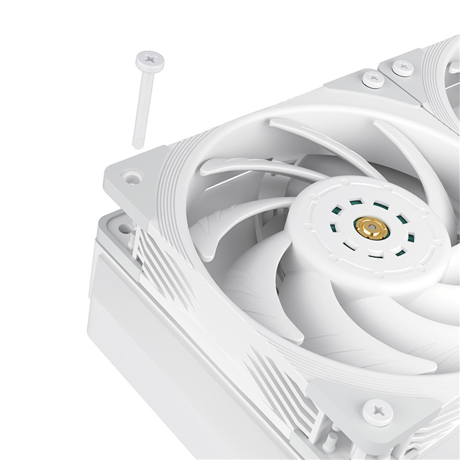 4-Pack #6-32 Computer Fan Mounting Screws for 25mm Thickness PC Case Fans - Effortless Installation & Long-Lasting Durability - Perfect for Gaming PCs, Servers, and DIY Computer Builds