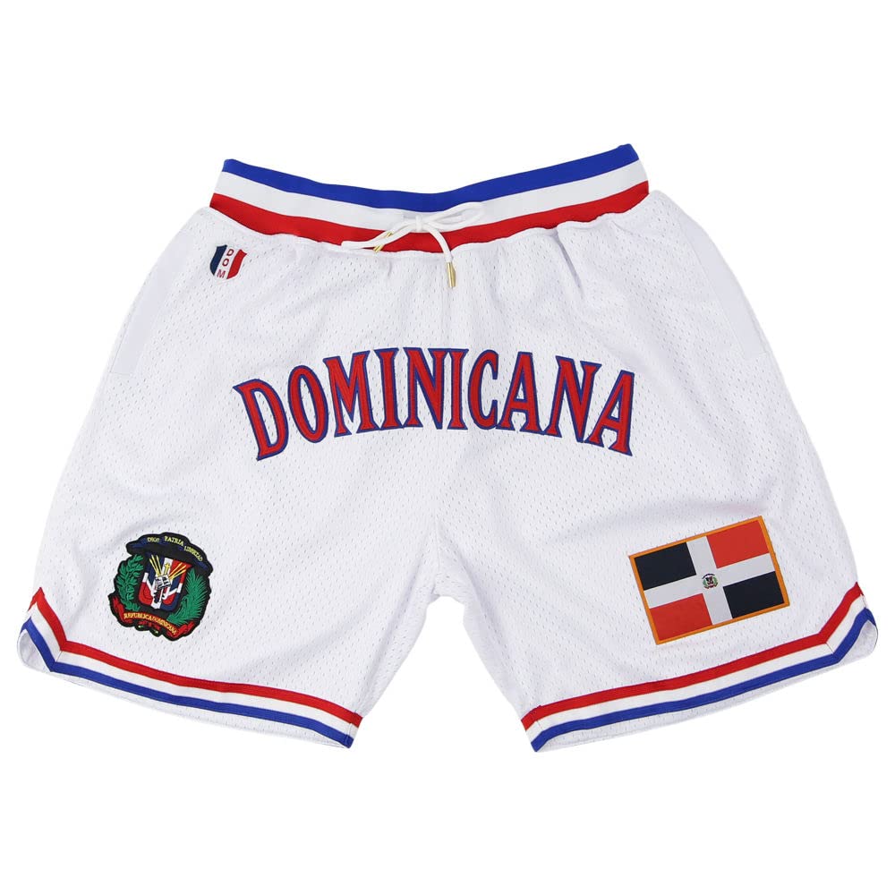Rings & Crowns Country Pride Mesh Active Basketball Shorts - Breathable & Comfortable for Men & Women - Perfect for Sports, Gym, and Casual Wear