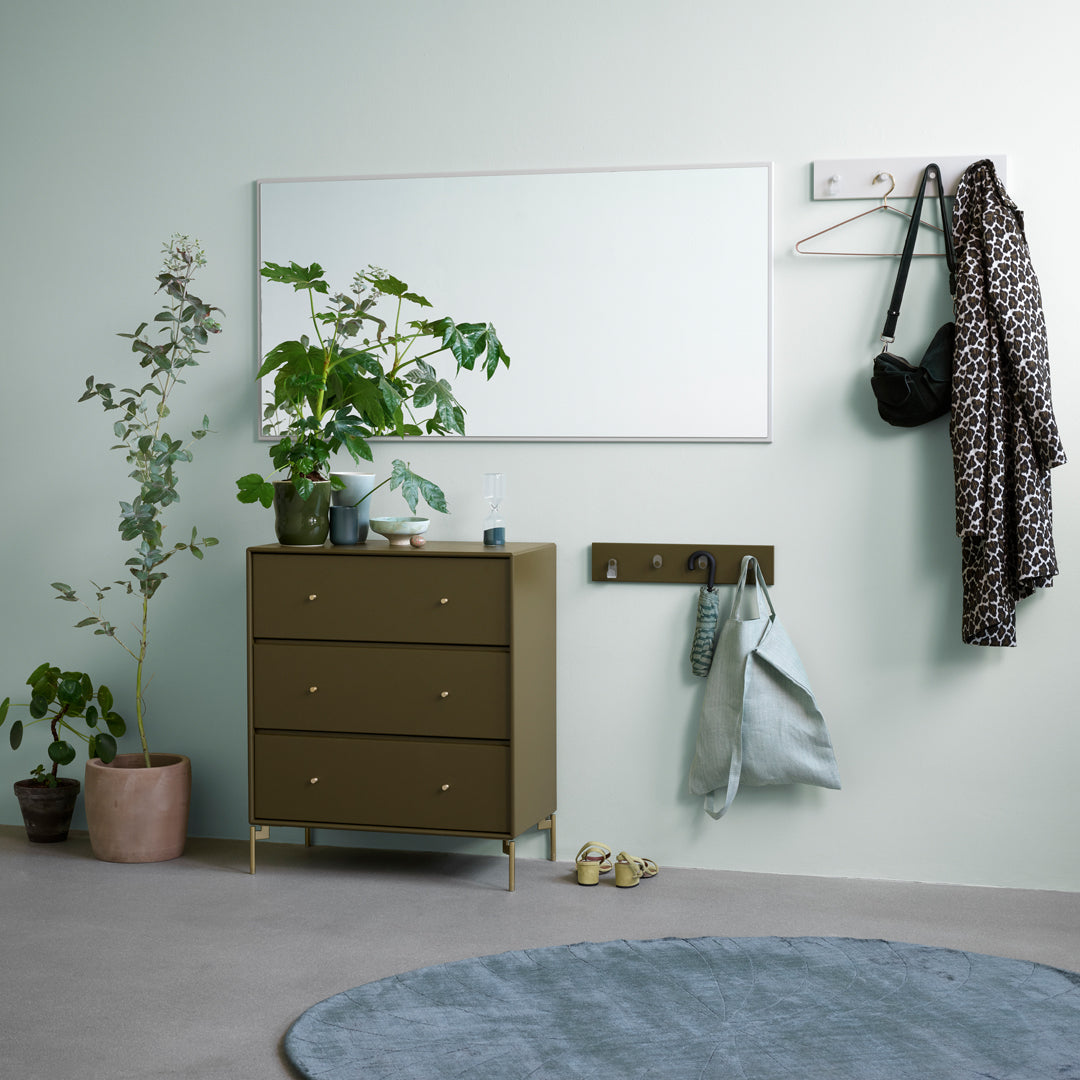 Wall Mounted Coat Rack with 4 Hooks - Space Saving Entryway Organizer for Hats, Scarves, Bags & Jackets - Perfect for Hallway, Bedroom or Closet Storage