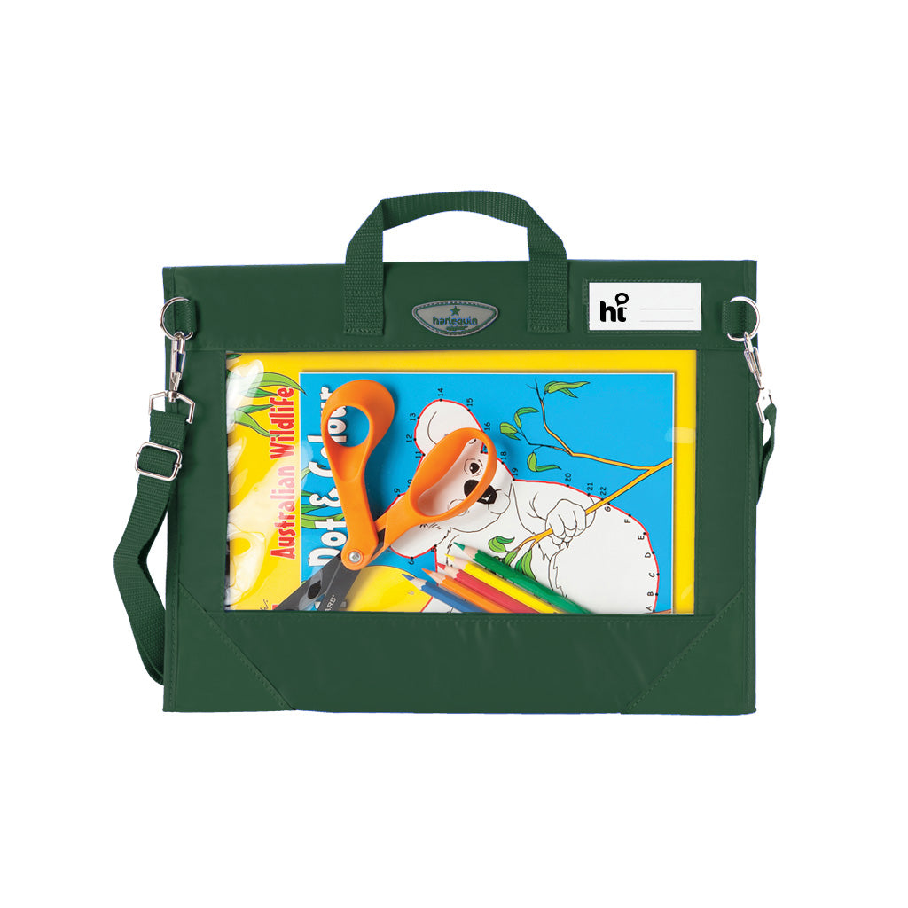 Window Library Bag - Durable & Stylish Book Tote for School, Work & Travel - Perfect for Students, Teachers & Book Lovers