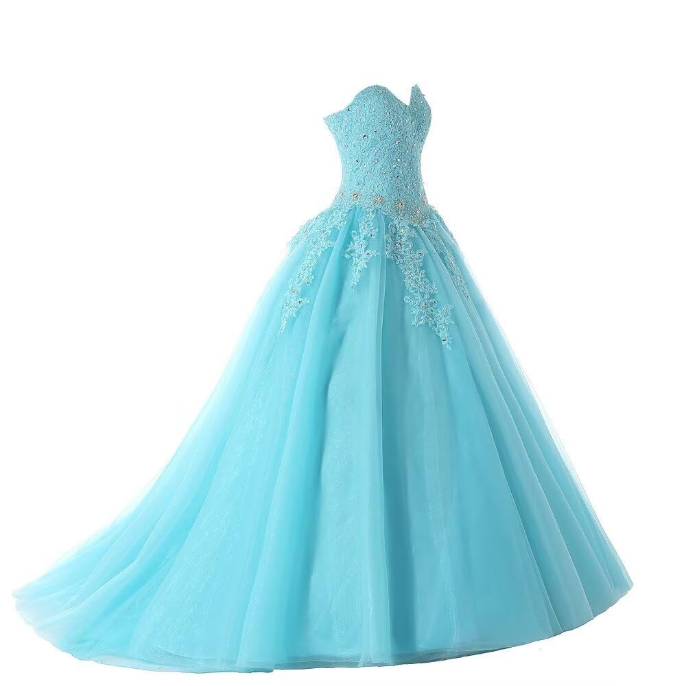 Elegant Silver Beaded Ball Gown for Women - Crystal Sequins Quinceañera & Prom Long Dress (Gold Size 12) | Perfect for Formal Dances, Sweet 16 Parties & Special Occasions