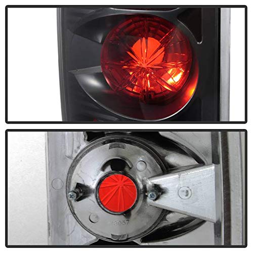 Spyder Auto 5002525 Euro Style LED Tail Lights - Black/Clear Smoke Lens - Compatible with [Vehicle Model] - Enhance Style & Visibility for Night Driving & Car Shows