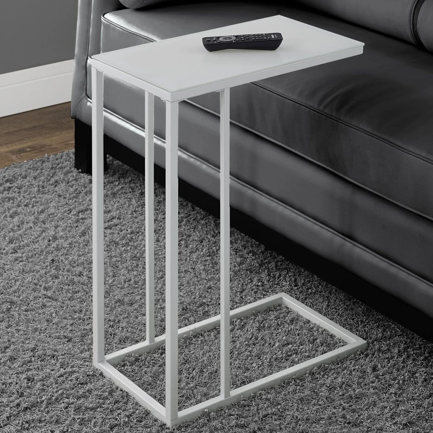 ArtFuzz Modern Accent Table - Cappuccino Nightstand with Storage Drawer, Bedside Table for Bedroom, Living Room & Office