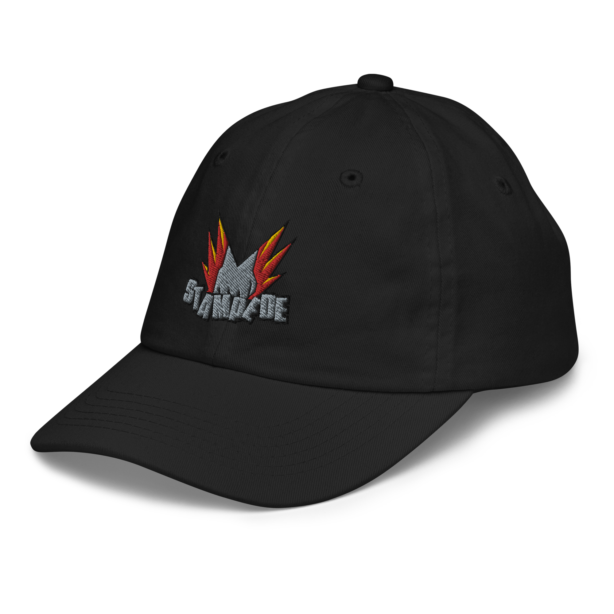 Zoo Jitsu Fighters Stampede Youth Baseball Cap - Adjustable & Stylish Animal Print Hat for Kids & Teens - Perfect for Sports, Outdoor Adventures & Casual Wear