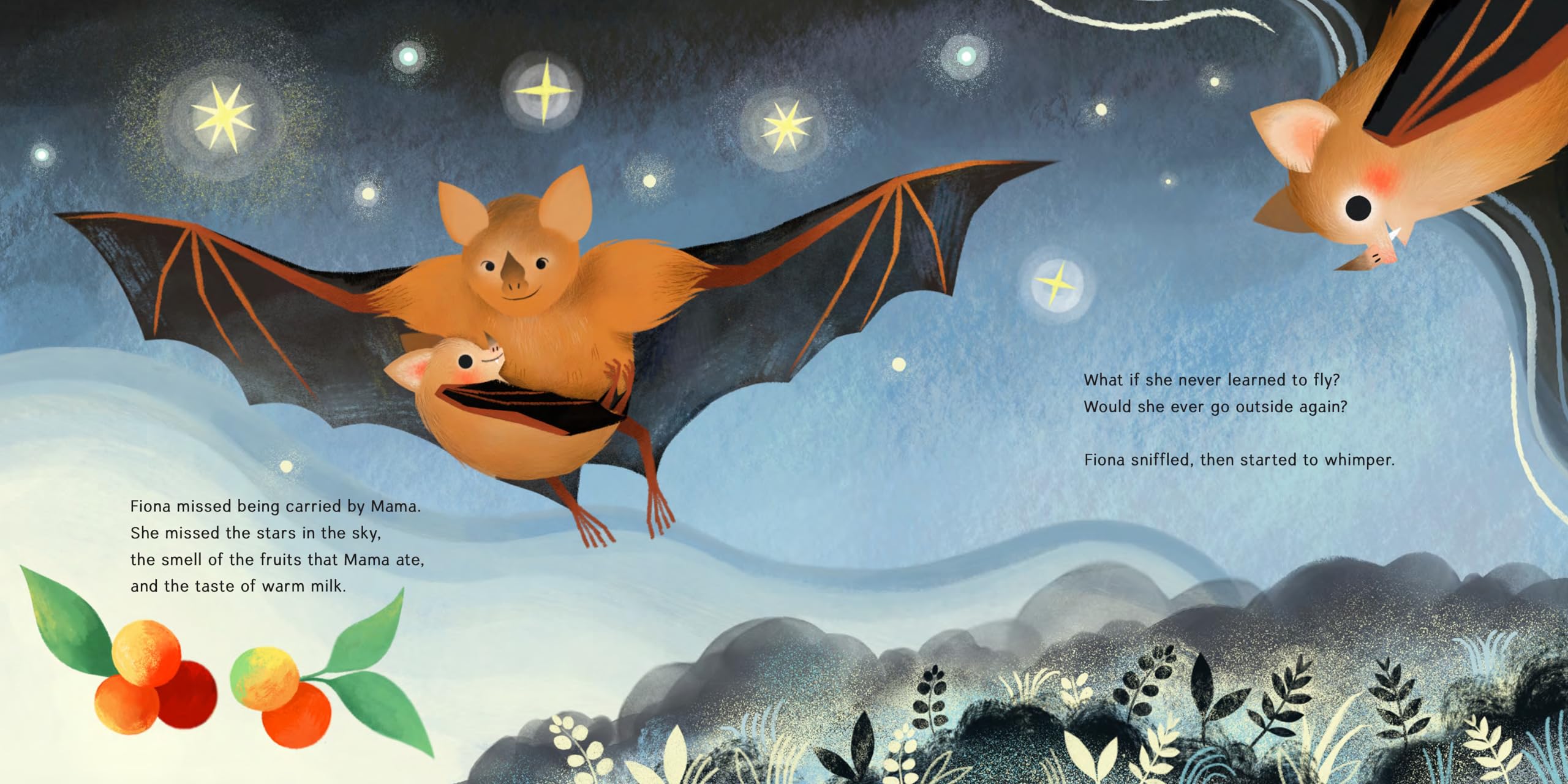 Fiona the Fruit Bat - Adorable Plush Stuffed Animal Toy for Kids | Perfect Gift for Birthdays, Baby Showers & Nursery Decor