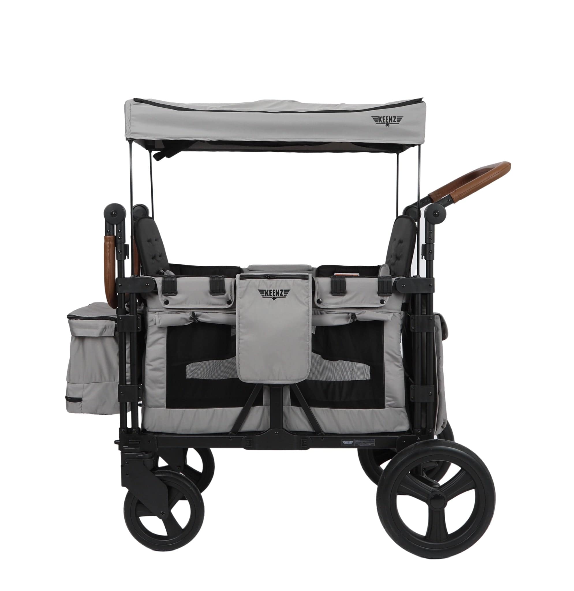 Keenz XC 2.0 2 Passenger Stroller Wagon - Lightweight Foldable All-Terrain Wagon for Kids | Perfect for Beach, Park, Camping & Outdoor Adventures
