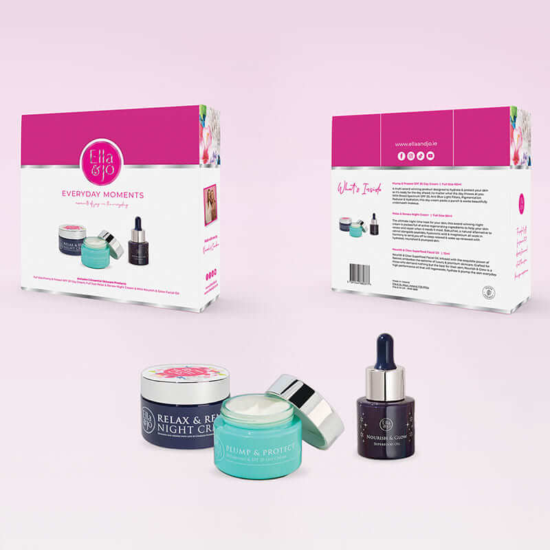 Ella & Jo Everyday Moments For You Gift Set - Thoughtful Present for Her, Birthday, Anniversary & Special Occasions - Perfect for Self-Care, Relaxation & Gifting